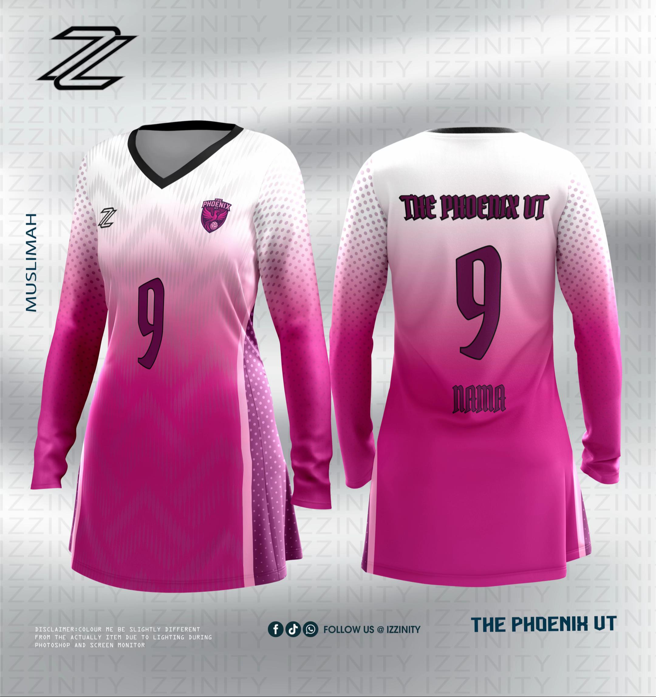 Contoh baju event dengan cetakan sublimation