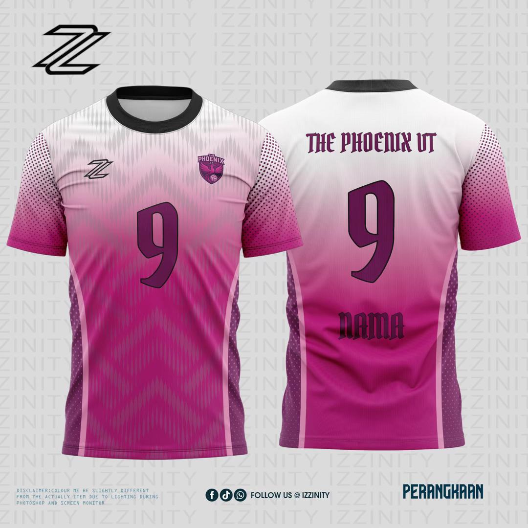 Contoh jersey team dengan design custom
