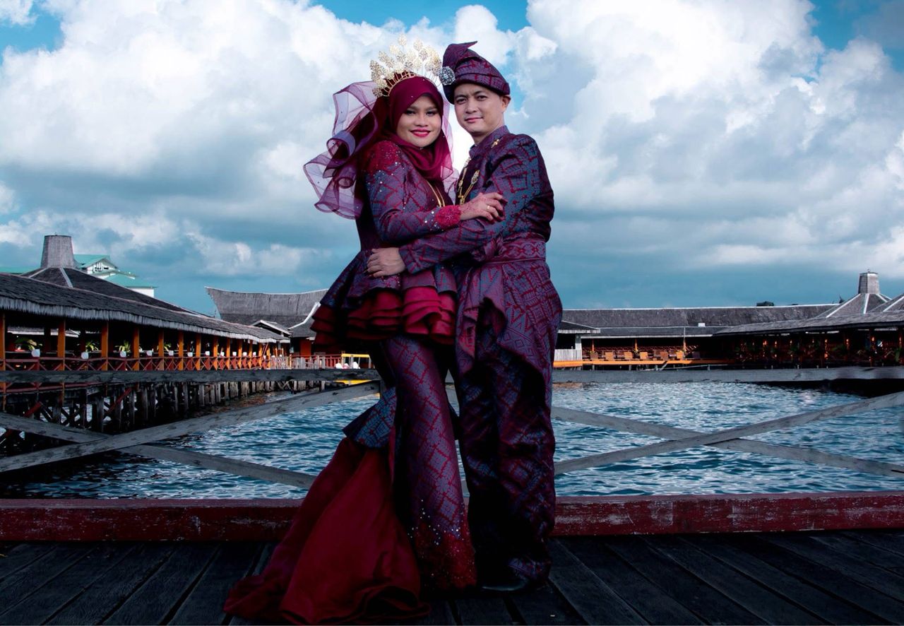 Portfolio wedding pasangan di studio IZZINITY